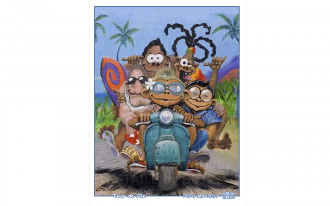 TourdelIle Poster 50x70